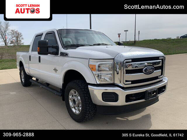 2013 Ford F-250 Super Duty for sale at SCOTT LEMAN AUTOS in Goodfield IL