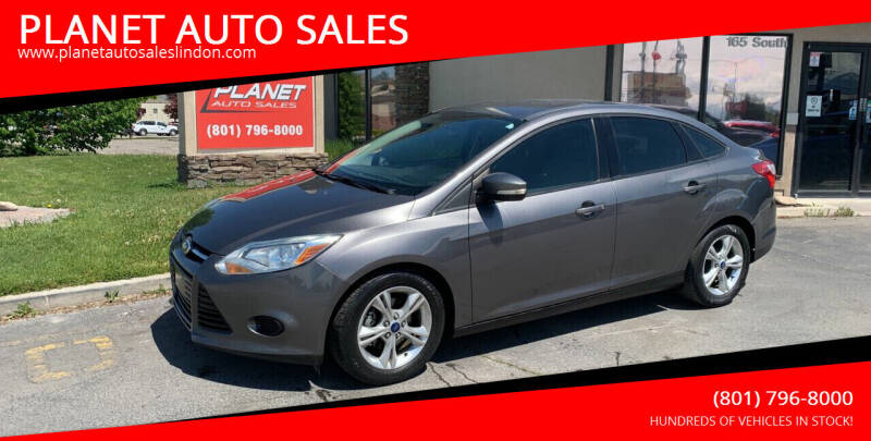 2014 Ford Focus for sale at PLANET AUTO SALES in Lindon UT