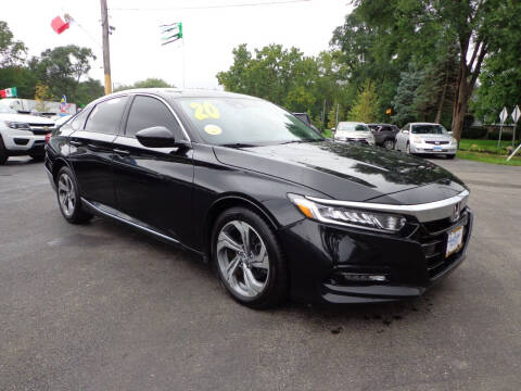 2020 Honda Accord for sale at North American Credit Inc. in Waukegan IL