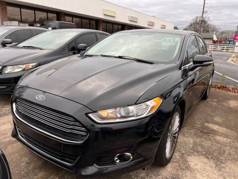 2016 Ford Fusion for sale at Sparta Auto Sales in Jonesboro GA