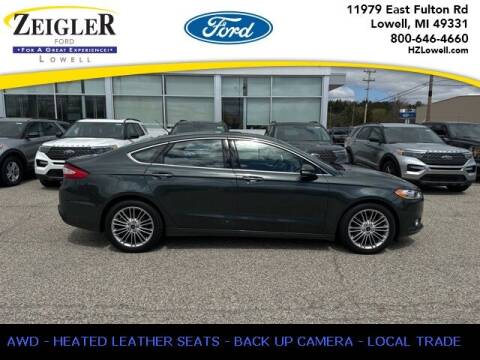 2016 Ford Fusion for sale at Zeigler Ford of Plainwell - Jeff Bishop in Plainwell MI