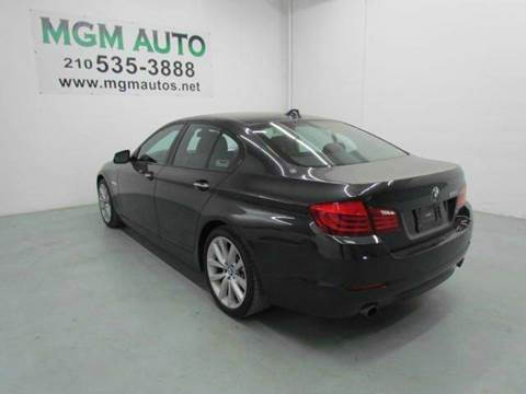 2011 BMW 5 Series for sale at MGM Auto in San Antonio, TX