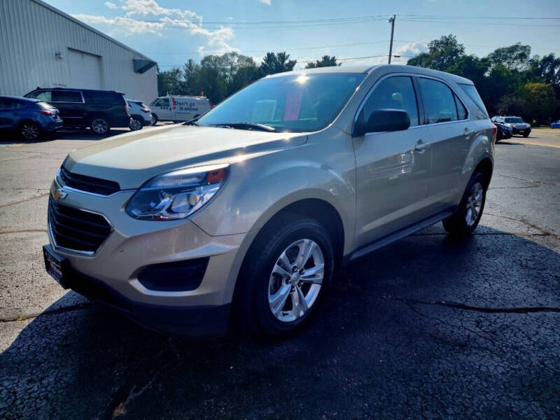 Used 2016 Chevrolet Equinox LS with VIN 2GNALBEK1G1140159 for sale in Adams, WI