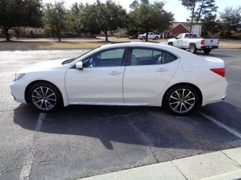 2018 Acura TLX for sale at BALKCUM AUTO INC in Wilmington NC