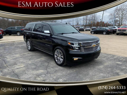 2015 Chevrolet Suburban for sale at ESM Auto Sales in Elkhart IN