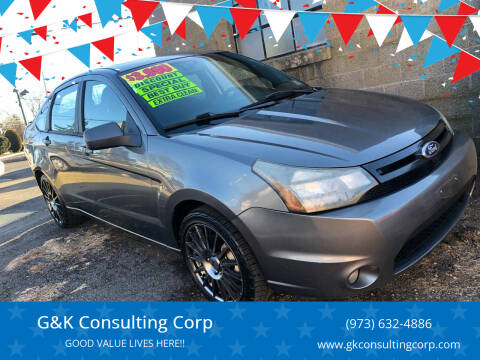 2011 Ford Focus for sale at G&K Consulting Corp in Fair Lawn NJ