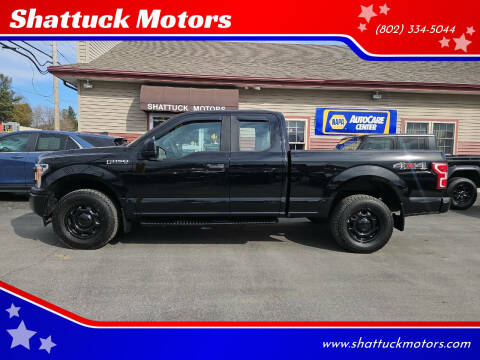 2018 Ford F-150 for sale at Shattuck Motors in Newport VT