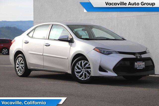 2018 Toyota Corolla for sale at VACAVILLE VOLKSWAGEN HONDA in Vacaville CA