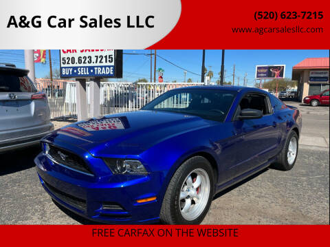 2014 Ford Mustang for sale at A&G Car Sales  LLC in Tucson AZ