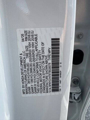 2026 Honda Pilot Touring