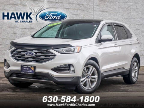 2019 Ford Edge for sale at Hawk Ford of St. Charles in Saint Charles IL