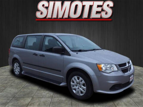 2015 Dodge Grand Caravan for sale at SIMOTES MOTORS in Minooka IL