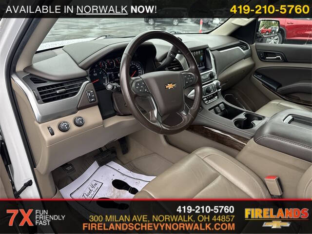 Used 2020 Chevrolet Tahoe LT with VIN 1GNSKBKC7LR295952 for sale in Norwalk, OH
