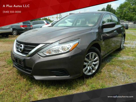 2017 Nissan Altima for sale at A Plus Autos LLC in Fredericksburg VA