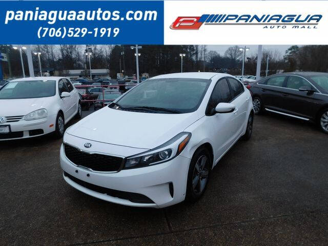 White 2018 Kia Forte S S 4dr Sedan 1