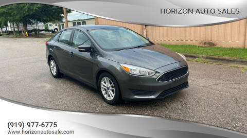 2016 Ford Focus for sale at Horizon Auto Sales in Raleigh NC