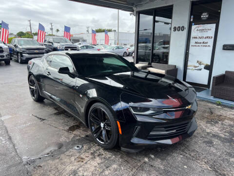 2018 Chevrolet Camaro for sale at American Auto Sales in Hialeah FL