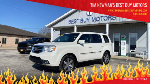 2014 Honda Pilot for sale at Tim Newman's Best Buy Motors in Hillsboro OH