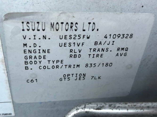 1999 Isuzu Rodeo