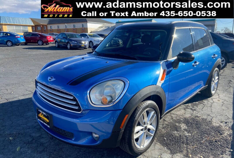 2013 MINI Countryman for sale at Adams Motors Sales in Price UT