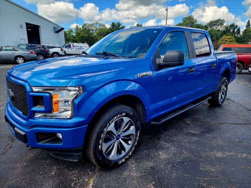 Used 2019 Ford F-150 XLT with VIN 1FTEW1EP9KKC08563 for sale in Adams, WI