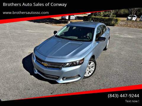 2014 Chevrolet Impala for sale at Brothers Auto Sales of Conway in Conway SC