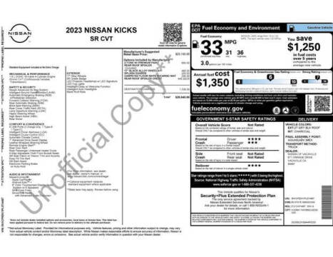 2023 Nissan Kicks SR