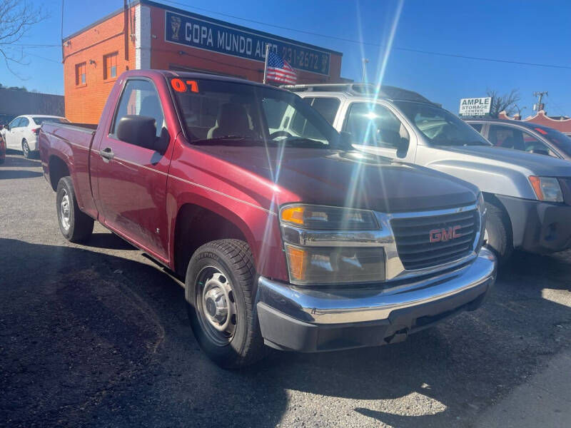 2007 GMC Canyon for sale at Copa Mundo Auto in Richmond VA