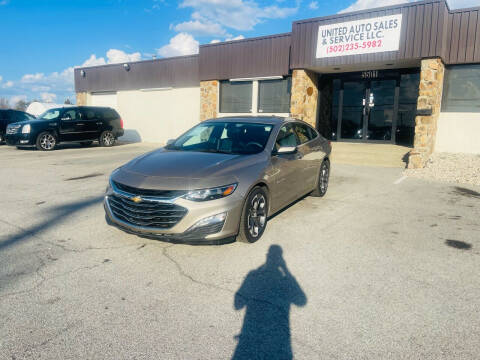 2022 Chevrolet Malibu for sale at United Auto Sales and Service in Louisville KY