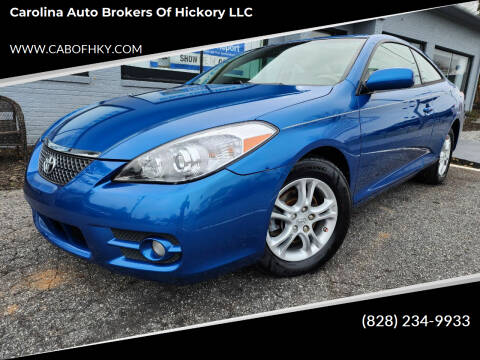 2007 Toyota Camry Solara for sale at Carolina Auto Brokers of Hickory LLC in Newton NC