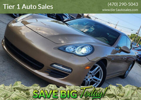 2013 Porsche Panamera for sale at Tier 1 Auto Sales in Gainesville GA