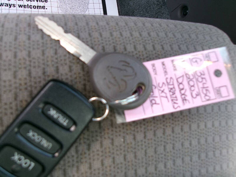 2003 Dodge Stratus SXT