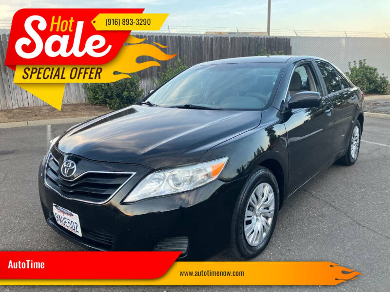 2011 Toyota Camry for sale at AutoTime in Sacramento CA