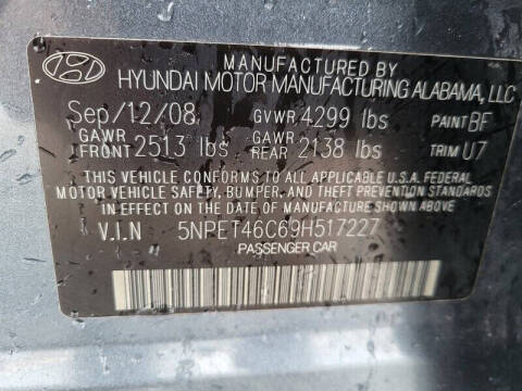 2009 Hyundai Sonata GLS