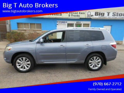 2008 Toyota Highlander Hybrid for sale at Big T Auto Brokers in Loveland CO