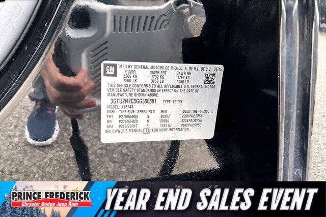 2016 GMC Sierra 1500