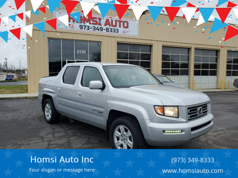 2007 Honda Ridgeline for sale at Homsi Auto Inc in Kannapolis NC