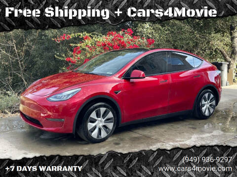 2021 Tesla Model Y for sale at Cars4Movie +FREE SHIPPING in Brea CA
