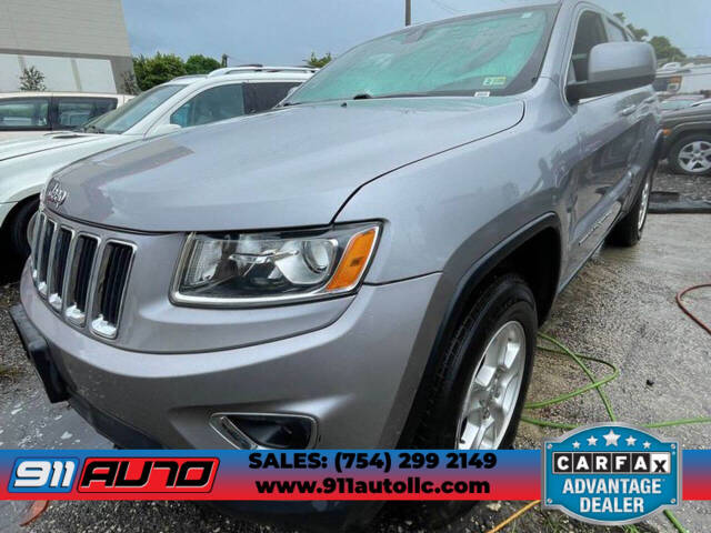 2014 Jeep Grand Cherokee for sale at 911 Auto, LLC. in Hollywood, FL