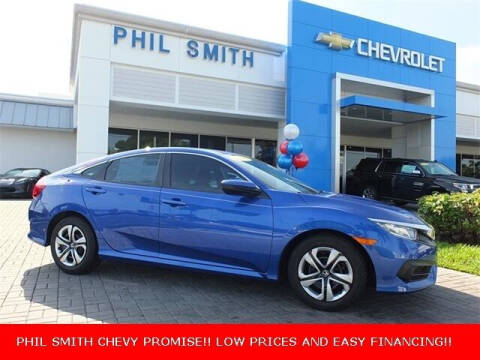2016 Honda Civic for sale at PHIL SMITH AUTOMOTIVE GROUP - Manager's Specials in Lighthouse Point FL