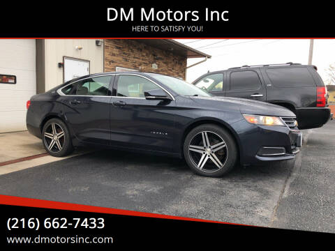 2014 Chevrolet Impala for sale at DM Motors Inc in Maple Heights OH