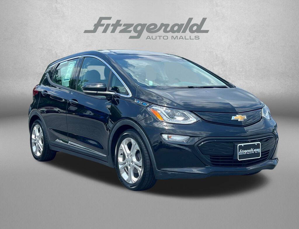 Black 2020 Chevrolet Bolt EV LT LT 4dr Hatchback 1