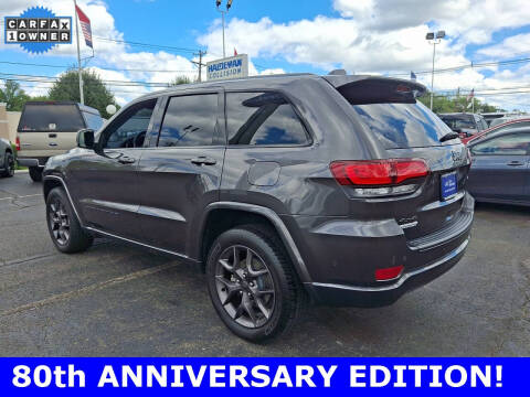 2021 Jeep Grand Cherokee 80th Anniversary Edition