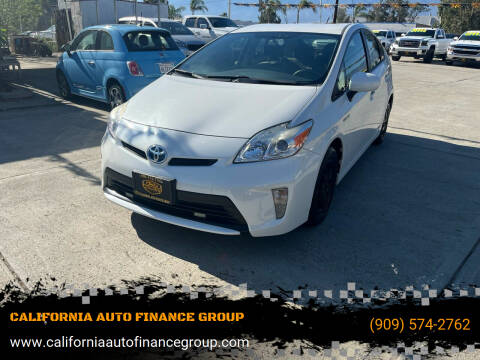 2015 Toyota Prius for sale at CALIFORNIA AUTO FINANCE GROUP in Fontana CA