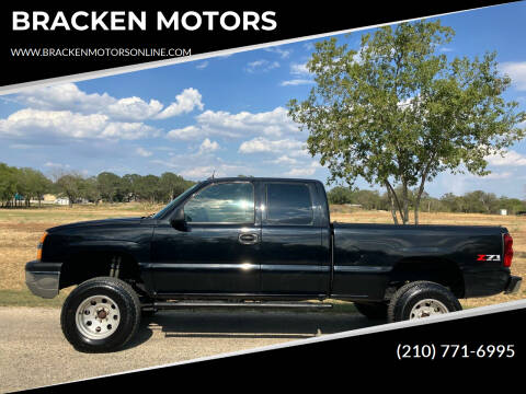 2005 Chevrolet Silverado 1500 for sale at BRACKEN MOTORS in San Antonio TX