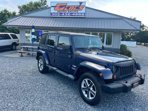 2013 Jeep Wrangler Unlimited for sale at GENE'S AUTO SALES in Selbyville DE