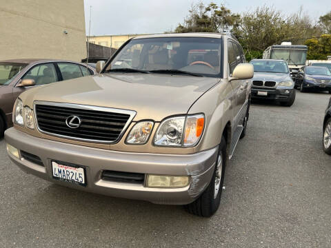 2000 Lexus LX 470 for sale at Z & T Auto Sales in Daly City CA