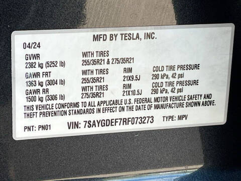 2024 Tesla Model Y Performance