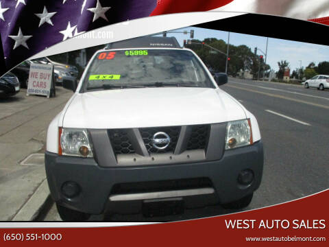 2005 Nissan Xterra for sale at West Auto Sales in Belmont CA