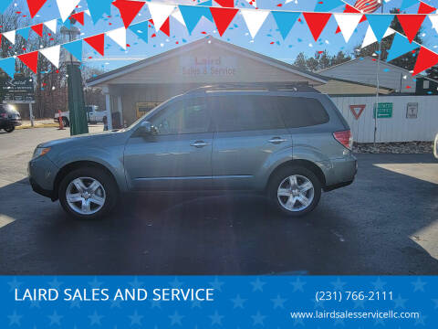 2010 Subaru Forester for sale at LAIRD SALES AND SERVICE in Muskegon MI